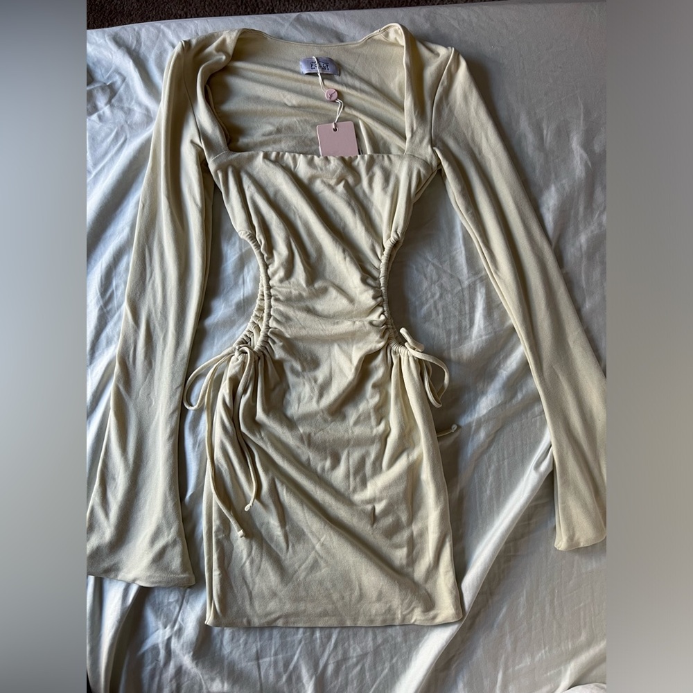 oh polly white dress